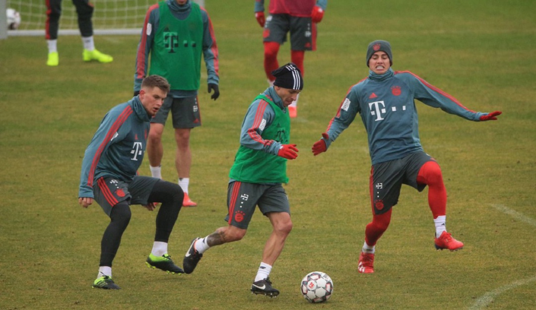 James Bayern Múnich ausente práctica: James recibió permiso para ausentarse en la práctica del Bayern Múnich