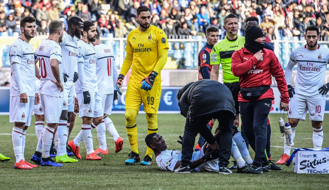 Cristian Zapata lesión: Cristian Zapata, mínimo dos semanas fuera por lesión