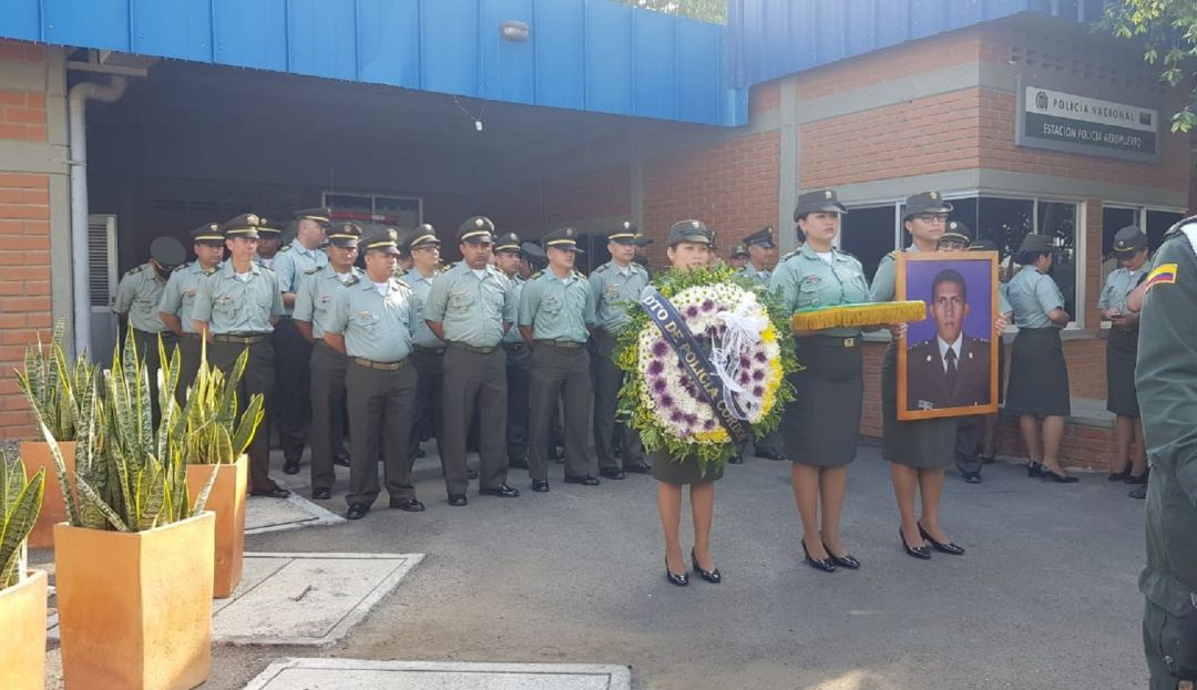 Victimas carro bomba: Córdoba recibió el cuerpo del cadete fallecido en atentado en Bogotá