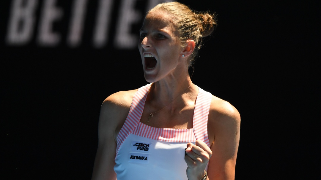 Serena desperdició ventaja ante Pliskova y se despidió de Australia