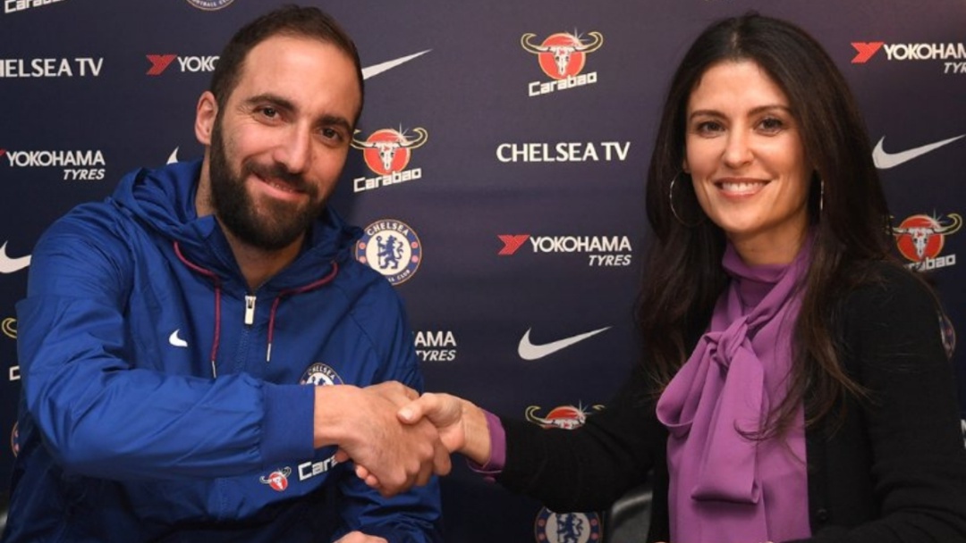 Gonzalo Higuain es nuevo jugador del Chelsea