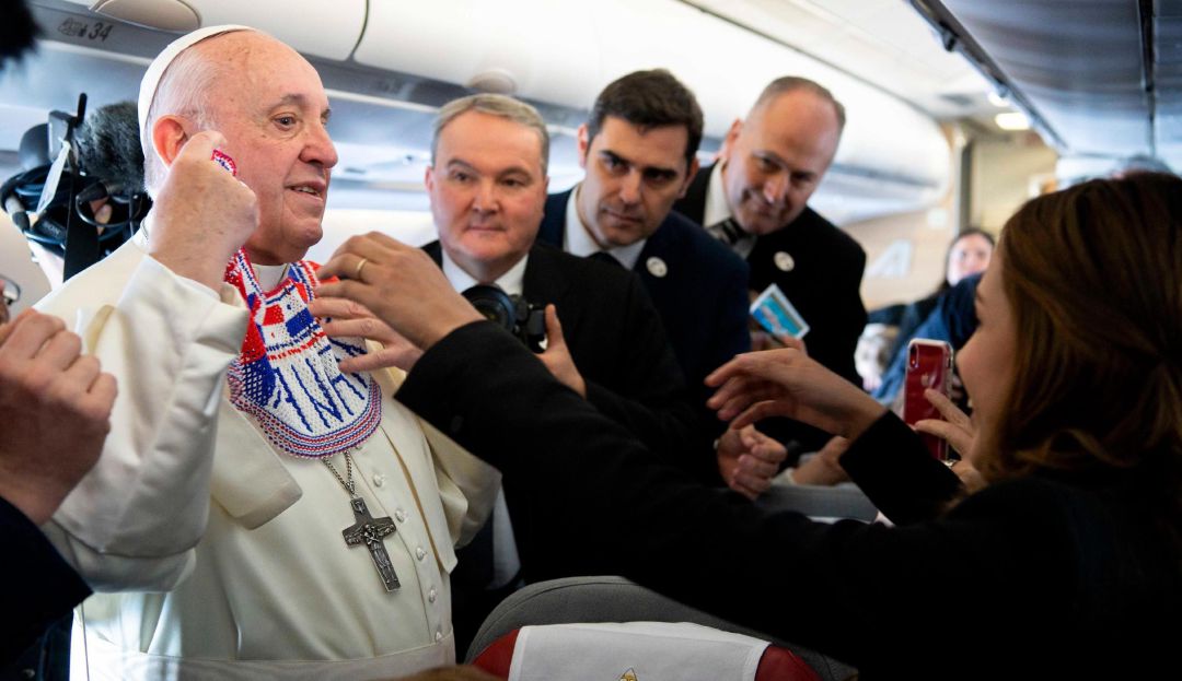 papa Francisco en la JMJ: "Es el miedo que nos vuelve locos": papa Francisco sobre muro de Trump