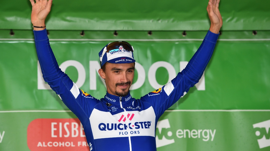 Alaphilippe ganó segunda etapa; Gaviria sigue líder