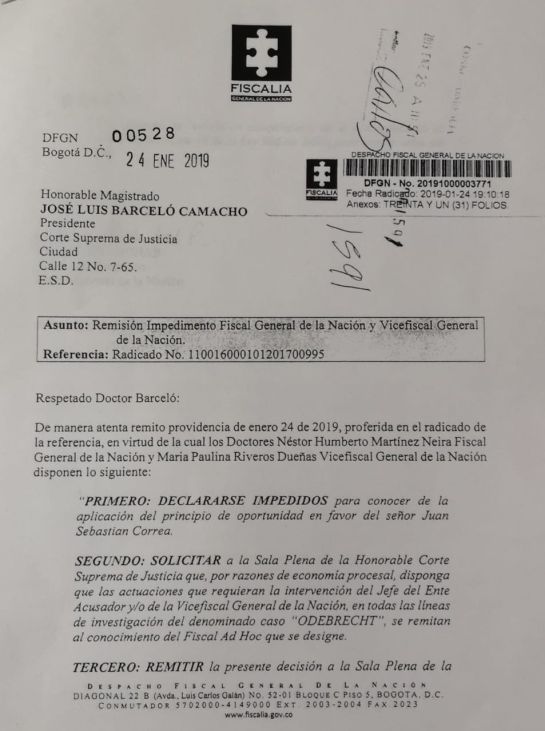 NHM no recibiría más investigaciones de Odebrecht, pasarán a fiscal Ad Hoc NHM no recibiría más investigaciones de Odebrecht, pasarán a fiscal Ad Hoc
