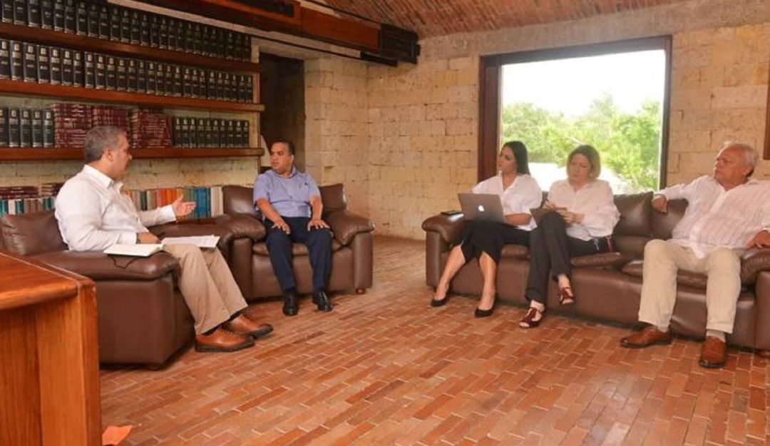Alcalde de Cartagena sustentará macro proyectos ante el Presidente Duque: Alcalde de Cartagena sustenta macro proyectos ante el Presidente Duque