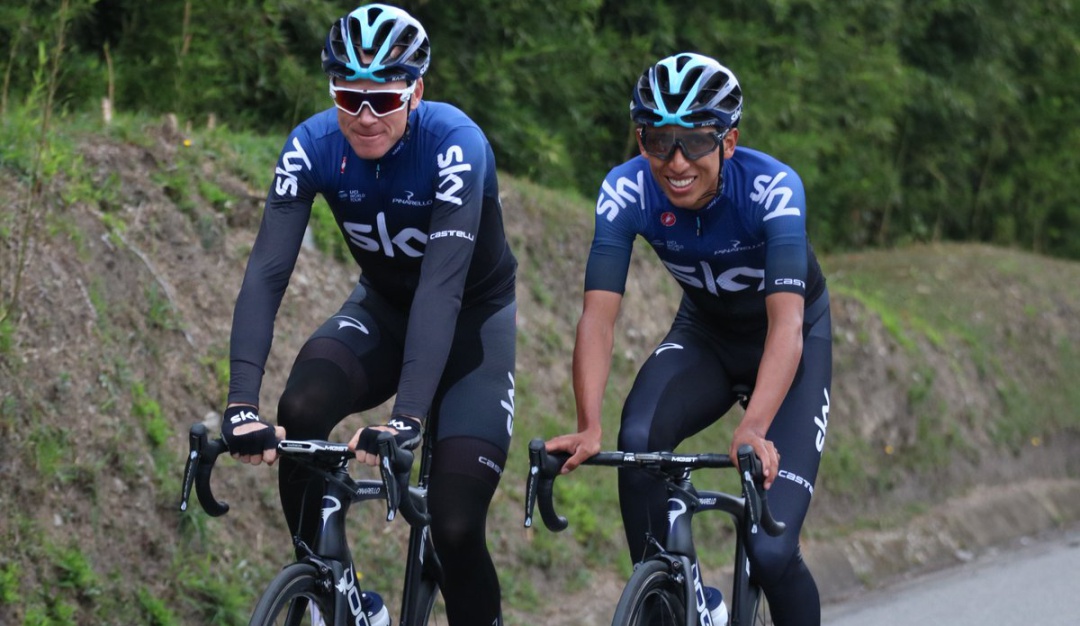 Christopher Froome Tour Colombia Antioquia: Christopher Froome ya rueda por las carreteras de Antioquia