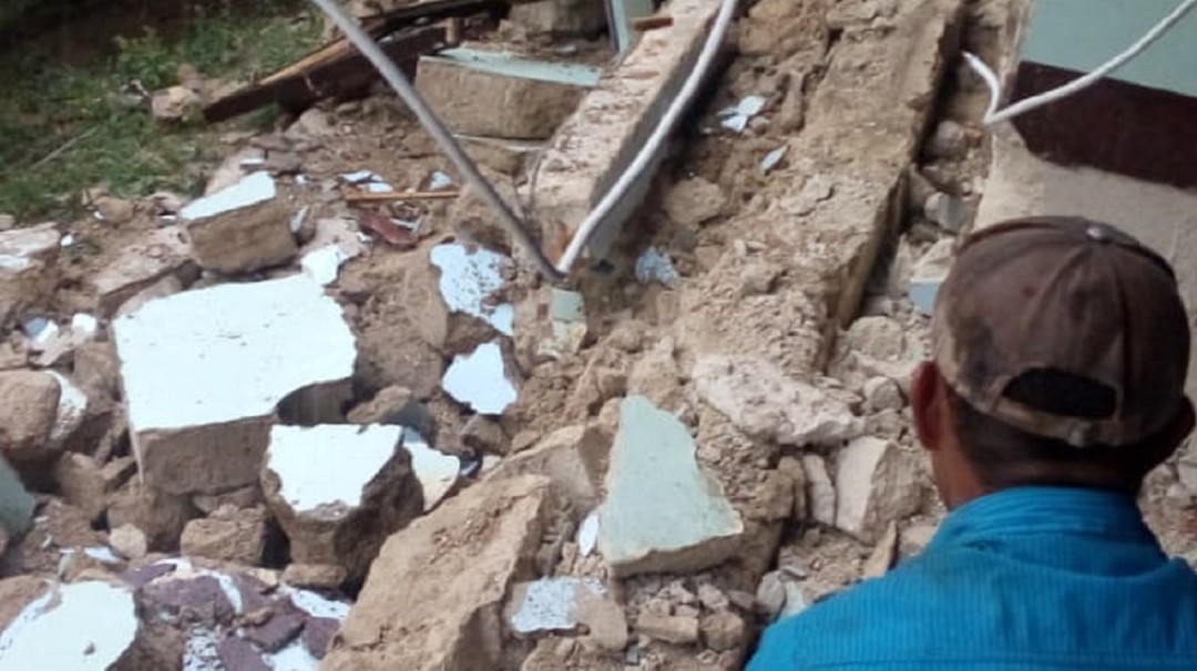 Temblor en el Tolima dejó daños en varias viviendas
