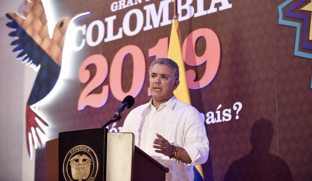 Protocolos ELN Presidente Iván Duque: Duque: "No voy a permitir que violencia siga siendo arma de negociación"