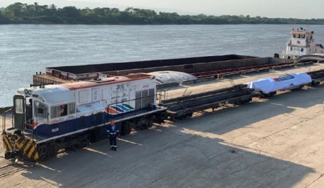 Transporte por vía férrea, Manizales, Barranquilla, metales, 4000 toneladas: 4 mil toneladas de acero serán transportadas por la vía férrea