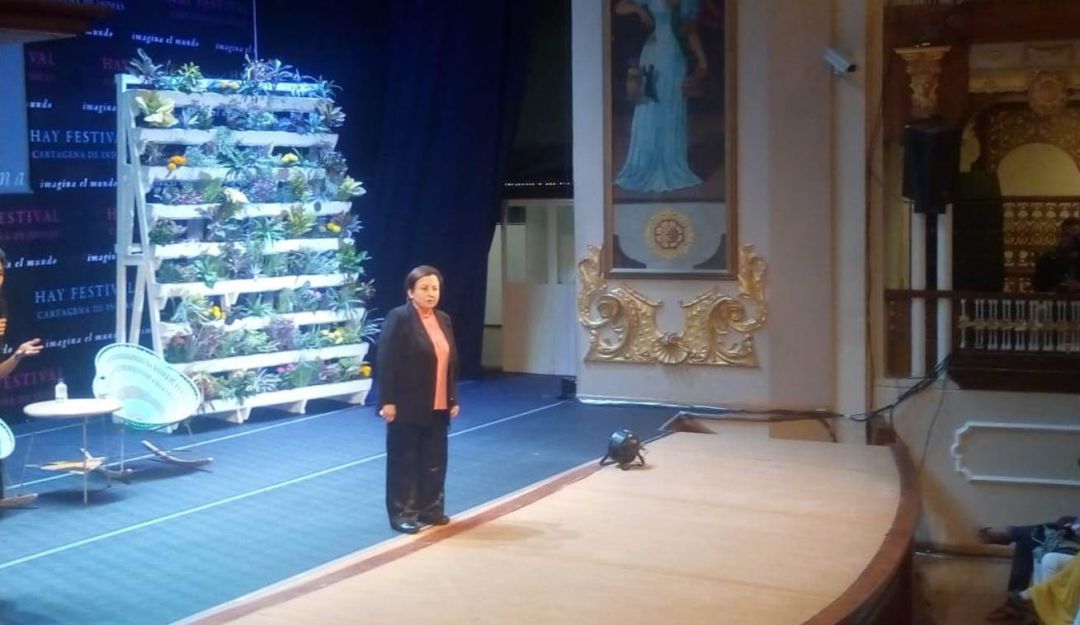 Conversatorio Paz y Derechos Humanos Hay Festival: “Para tener paz hay que atrasar la aplicación de justicia”: Shirin Ebadi