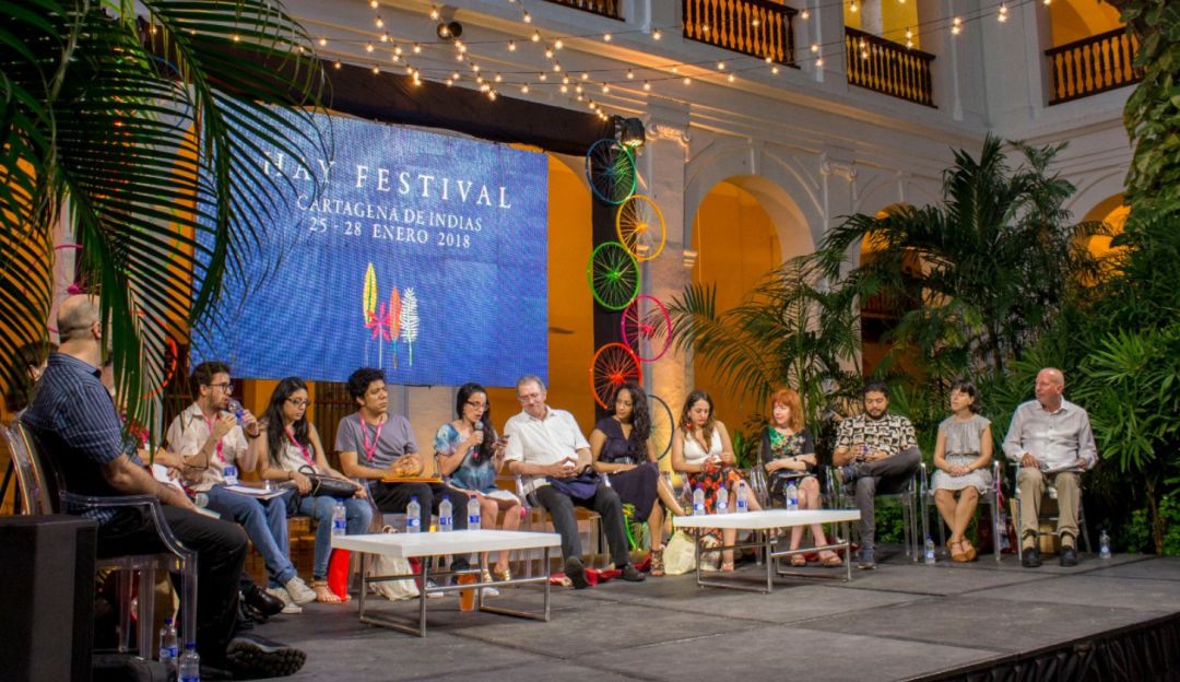 Gala de poesía Hay Festival Cartagena: Gala de poesía cerró segundo día de Hay Festival en la Cooperación Española
