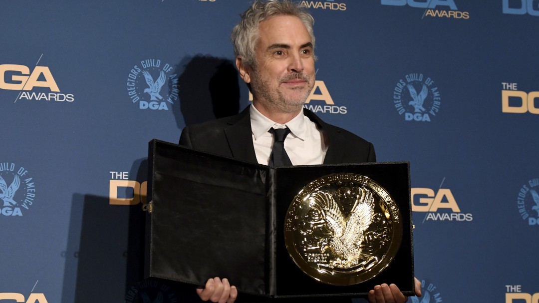 Sindicato de actores premia a Cuarón por su película"Roma"
