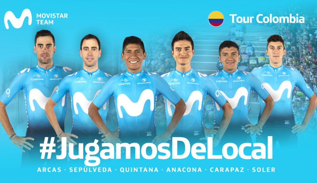 Nairo Quintana Winner Anacona Movistar Tour Colombia: Nairo y Anacona lideran nómina del Movistar en Tour Colombia