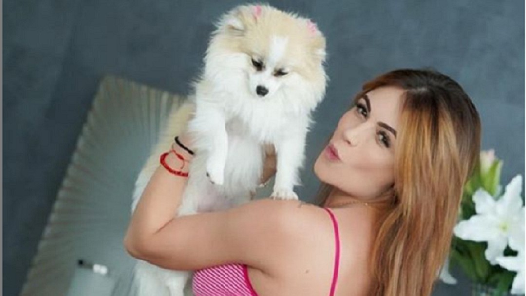 ¡Que ternura! Sara Uribe junto a su nuevo príncipe azul