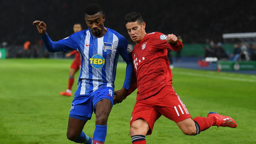 Con James, Bayern avanzó a los cuartos de final