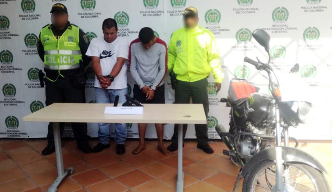 sicarios pistola cuatro millones de pesos: Presuntos sicarios portaban pistola valorada en cuatro millones de pesos