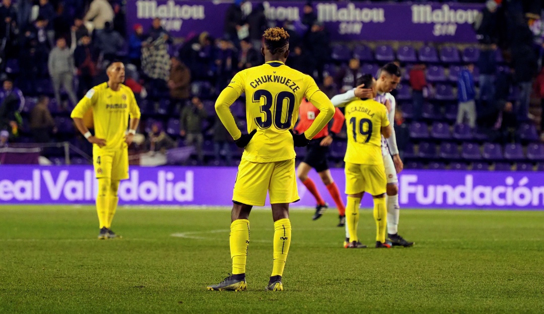 bacca villarreal: Bacca estuvo presente en el empate del Villarreal