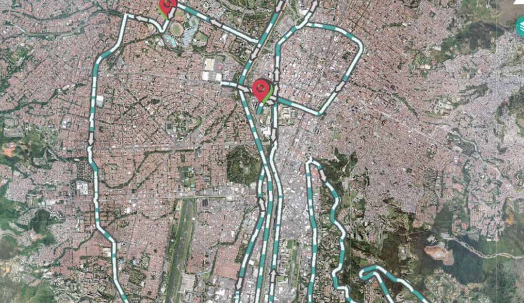 TOUR COLOMBIA, CIERRES VIALES, MEDELLIN, METROPLUS: Estas serán las vías cerradas en Medellín por el Tour Colombia 2.1
