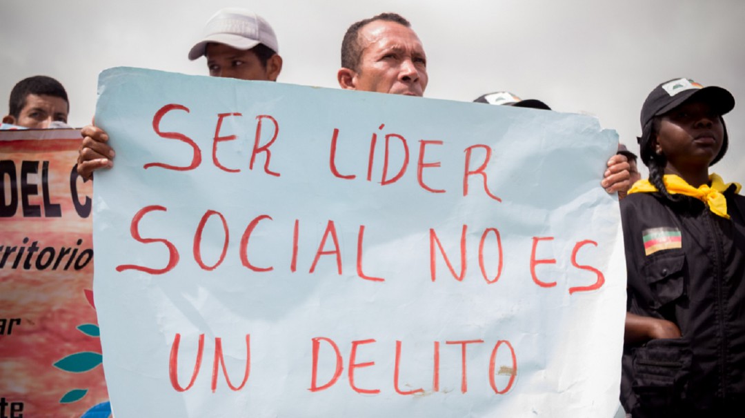 ¿Cómo viven los lideres sociales?