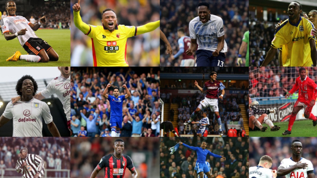 125 goles colombianos en la Premier League