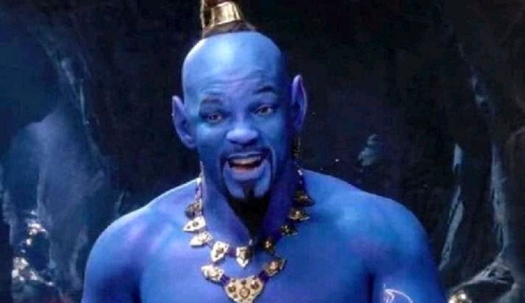 Will Smith como Aladdin