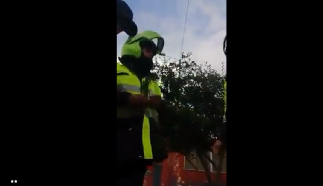 Abuso de seguridad: Nuevo caso de abuso de autoridad indigna a varios colombianos