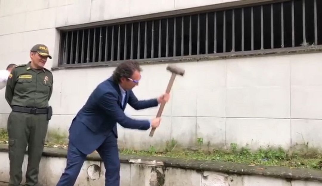 EDIFICIO MONACO, IMPLOSION, MEDELLIN, EL POBLADO: Conteo regresivo para derribar el edificio Mónaco