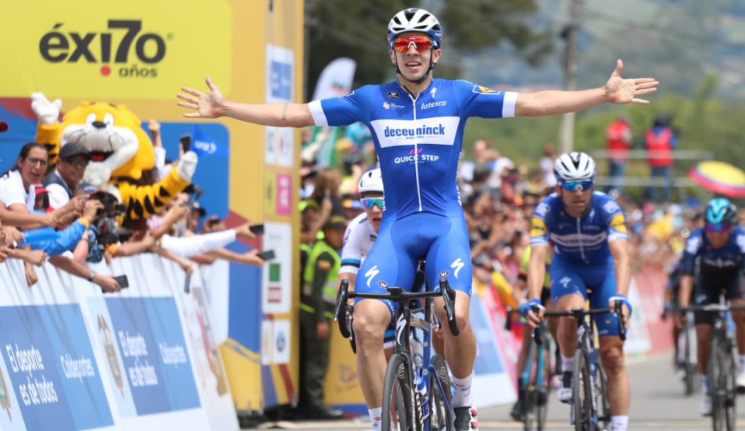 Etapa 2 Tour Colombia embaladores: Álvaro Hodeg ganó la segunda etapa y es nuevo líder del Tour Colombia