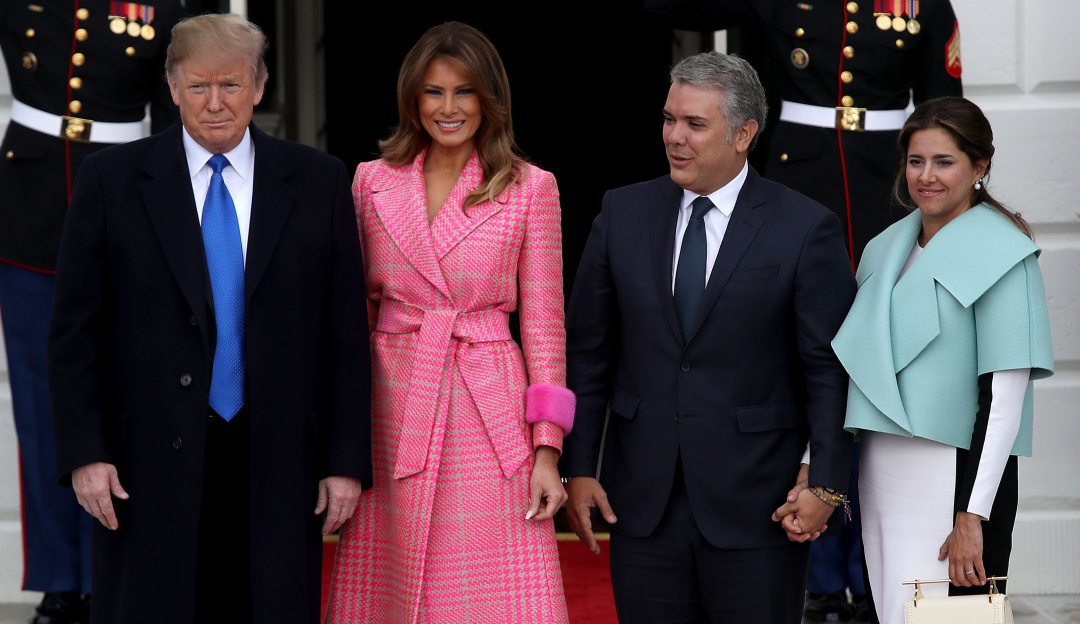 Donald Trump y Duque: "Ya verán" Trump no descarta enviar tropas a Colombia