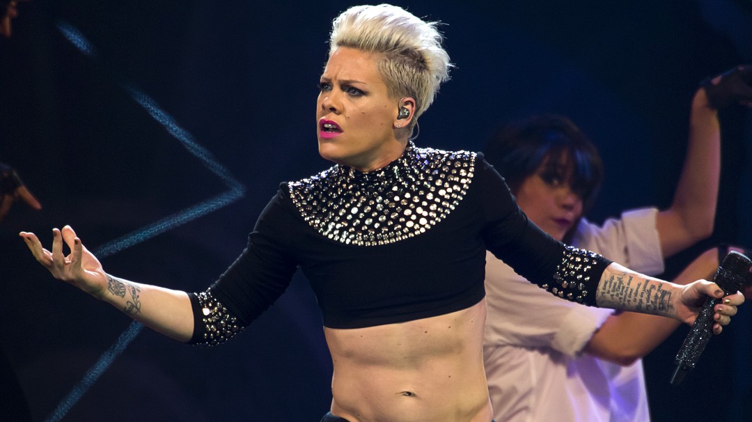 Pink es demasiado pasional para su propia seguridad