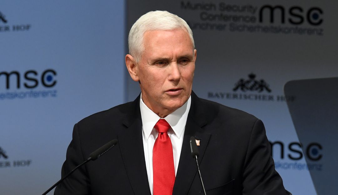 Crisis en Venezuela: Pence urge a la UE a reconocer a Guaidó como presidente de Venezuela