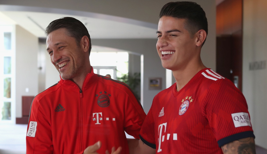 Niko Kovac James Rodríguez James puede dar más: Kovac: "James puede dar más. Necesito eso de él"