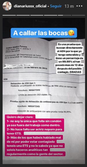 Así lo comprueba en un examen qué publicó en su cuenta de Instagram. Así lo comprueba en un examen qué publicó en su cuenta de Instagram.