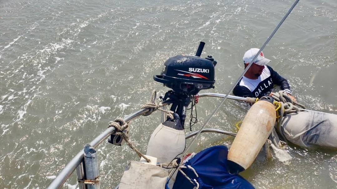 Dimar investiga causas de encallamiento de Velero en playas del Atlántico