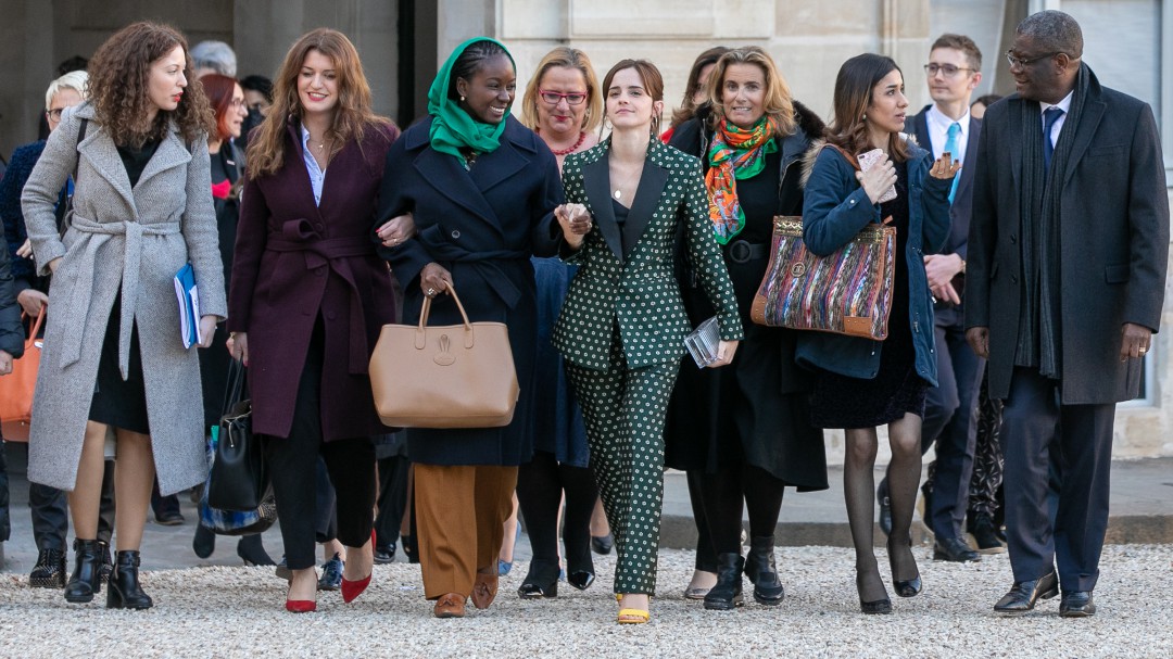¡Emma Watson se lució! Así defendió a las mujeres en la Cumbre de Francia