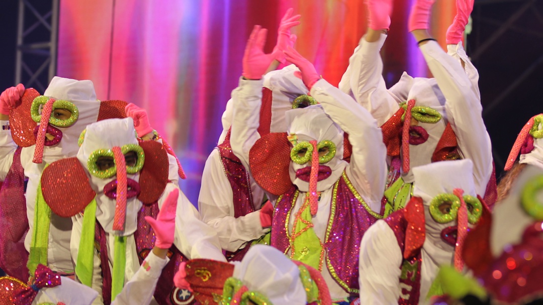 La recocha de las Marimondas del Barrio Abajo en el Carnaval
