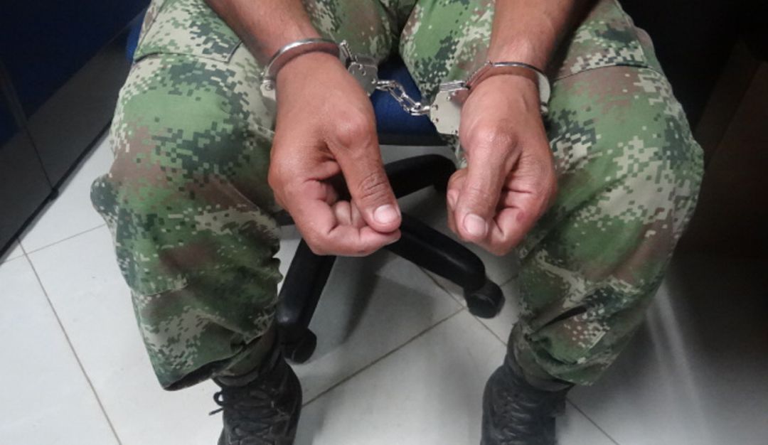 Militar capturado por insesto: Militar capturado por presunto abuso sexual en Tolima