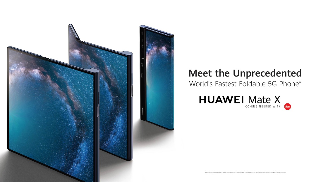 Celular flexible de Huawei: Así es el Mate X, el celular flexible de Huawei