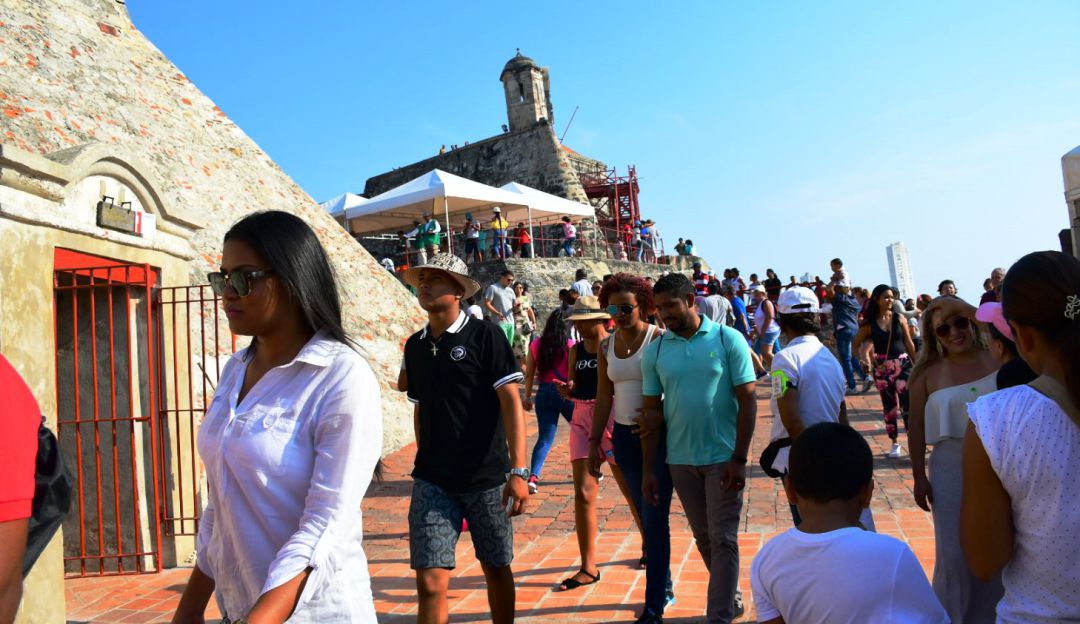 Castillo de San Felipe: 8.383 visitantes se recibieron en el Castillo de San Felipe y en Bocachica