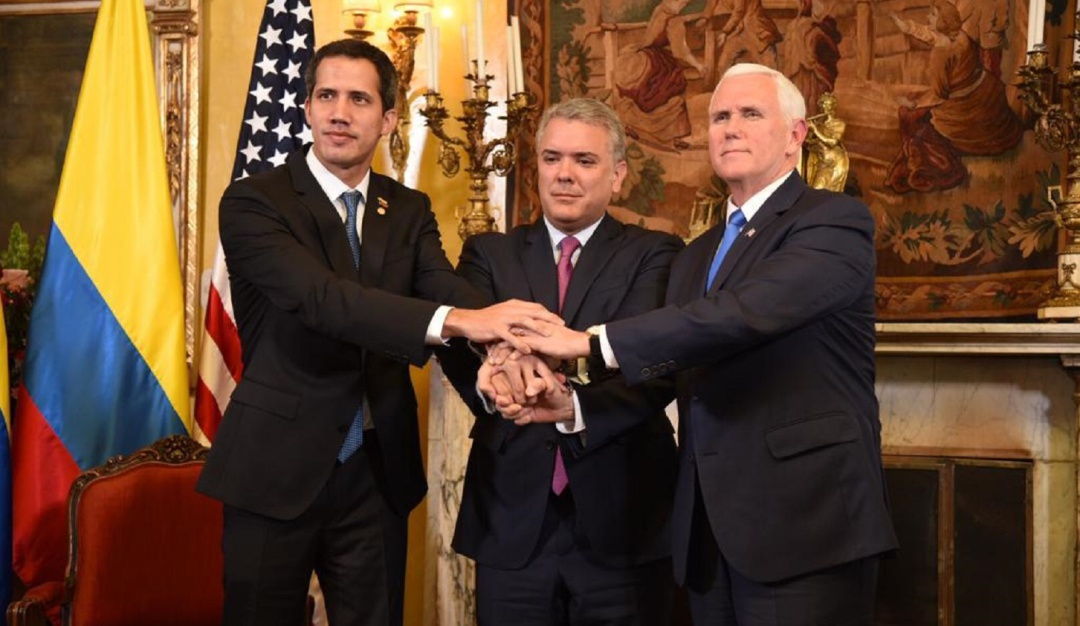 Apoyo Estados Unidos a Guaidó: EE.UU. actuará en caso de cualquier amenaza a la soberanía