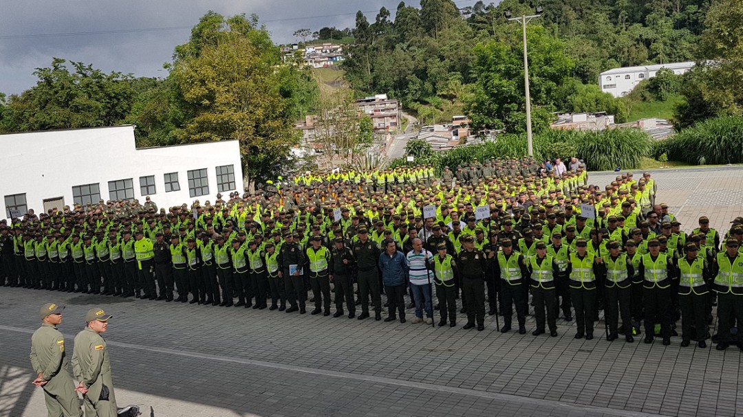 Hoy se dará el cambio de mando en la Policía Caldas y Policía Metropolitana