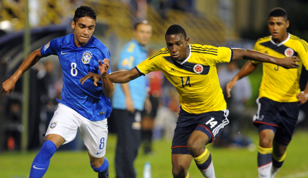 sudamericano sub17: Colombia al grupo B con Brasil, Argentina, Uruguay y Paraguay