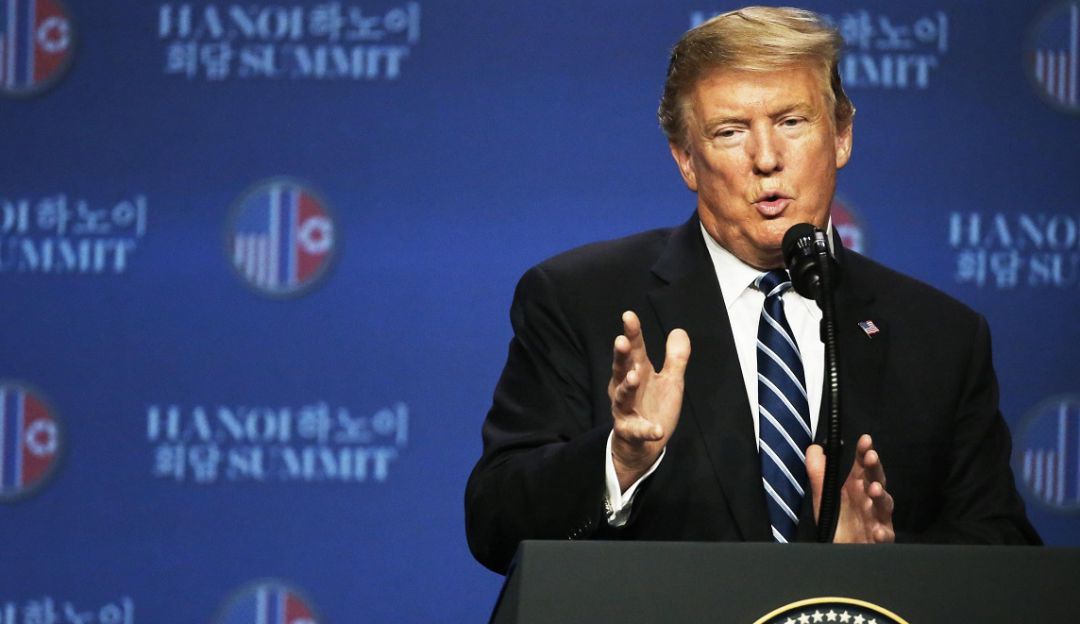 Ayudas a Venezuela: Trump dice que están ingresando algunas ayudas a Venezuela
