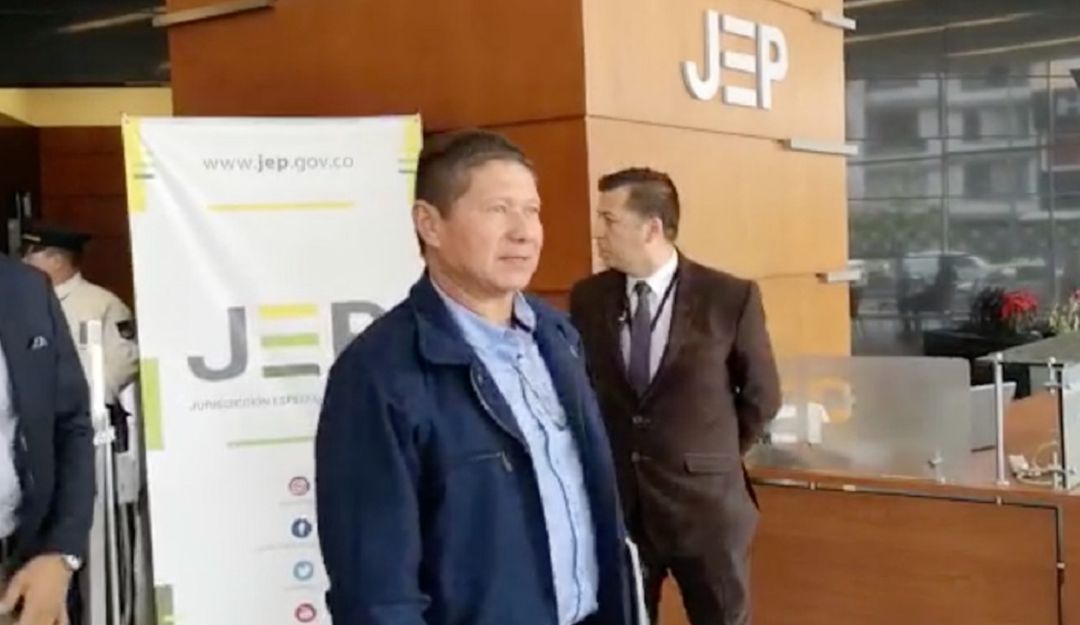Acuerdos de paz: Fabián Ramírez exguerrillero de las FARC asistió a la JEP