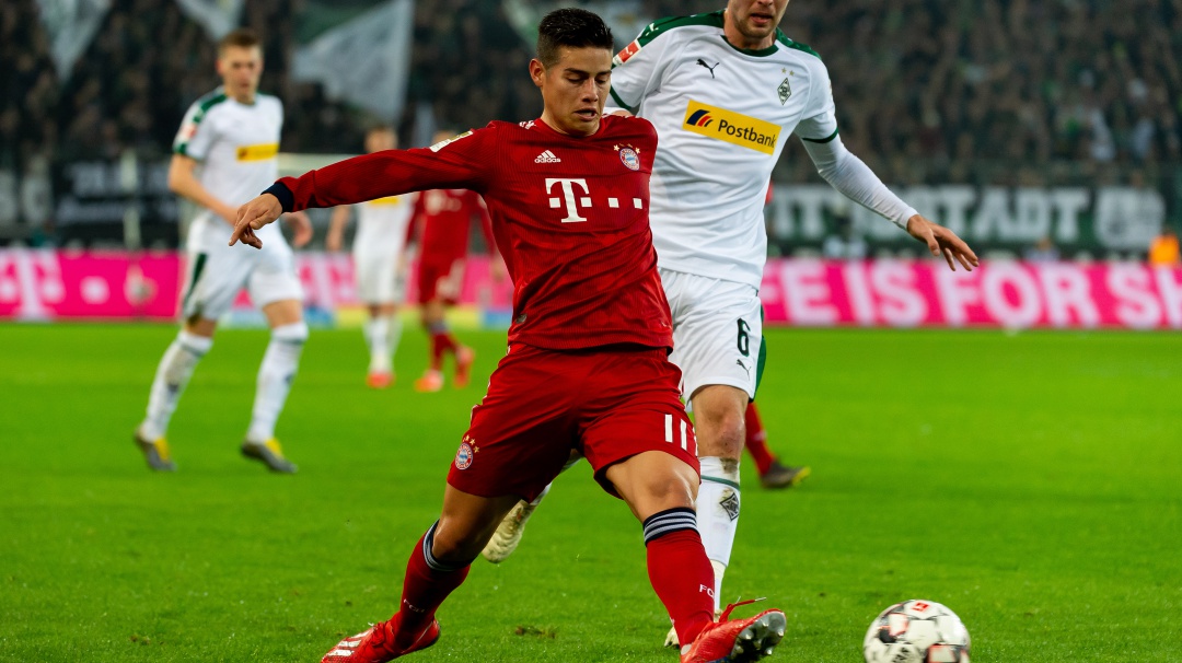 James Rodríguez fue figura en la victoria del Bayern