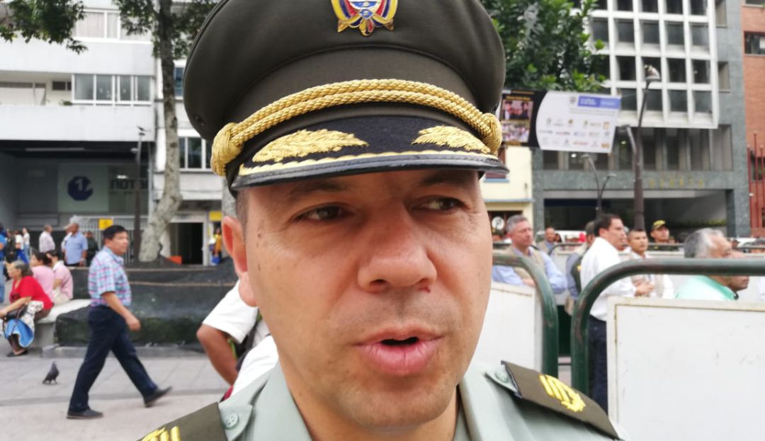 Coronel Nicolás Carmen Aristizabal, nuevo Comandante de la Policía Metropolitana de Ibagué.