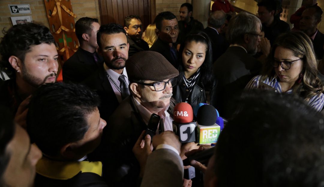 Rodrigo Londoño Echeverri, uno de los representantes de la Farc.