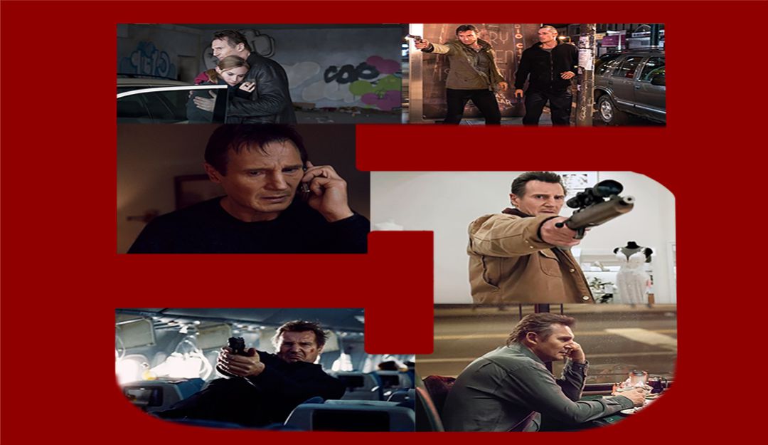 Top 5 de películas donde Liam Neeson se repite en un mismo rol: Top 5 de películas donde Liam Neeson se repite en un mismo rol