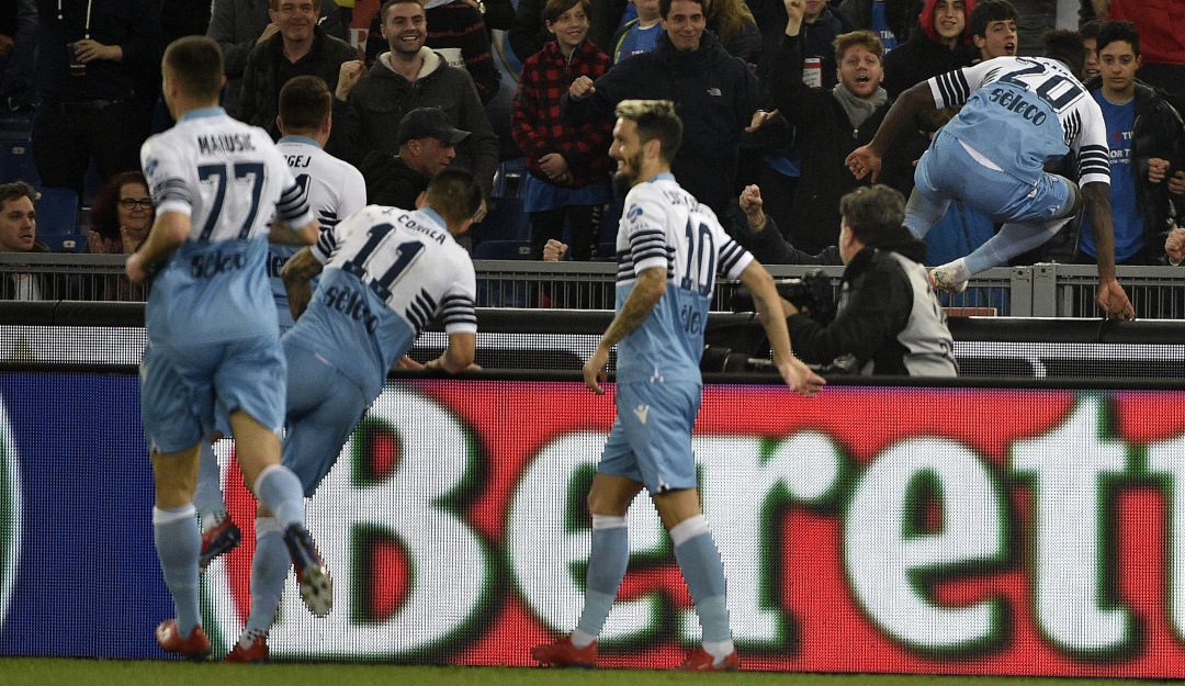 lazio roma: Lazio se queda con el 'Derby della Capitale'