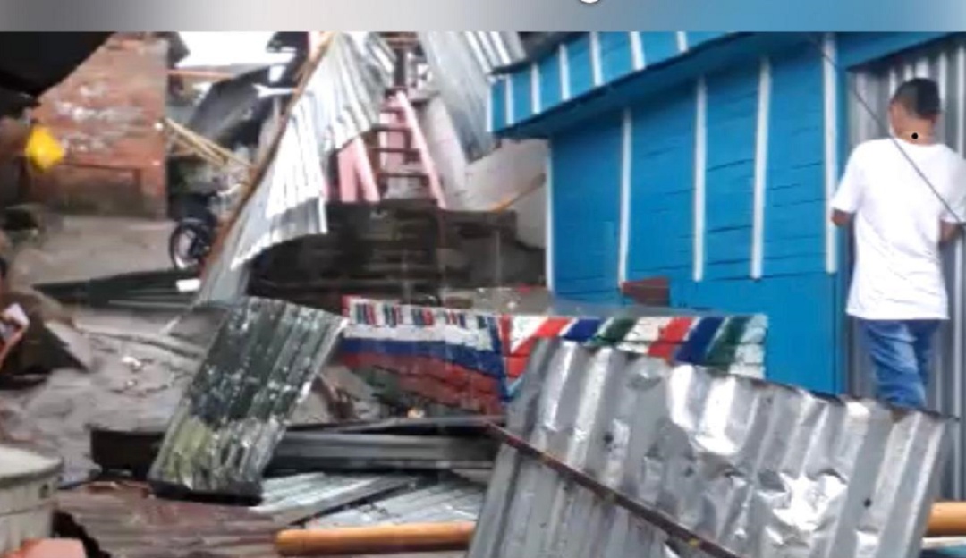 Vendaval en Cartago afectó 33 viviendas